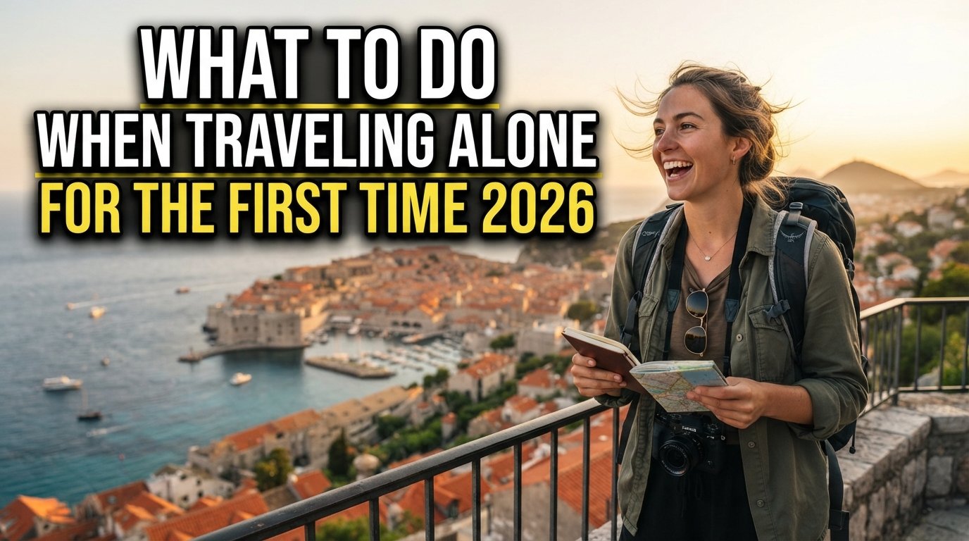 What to Do When Traveling Alone for the First Time 2026