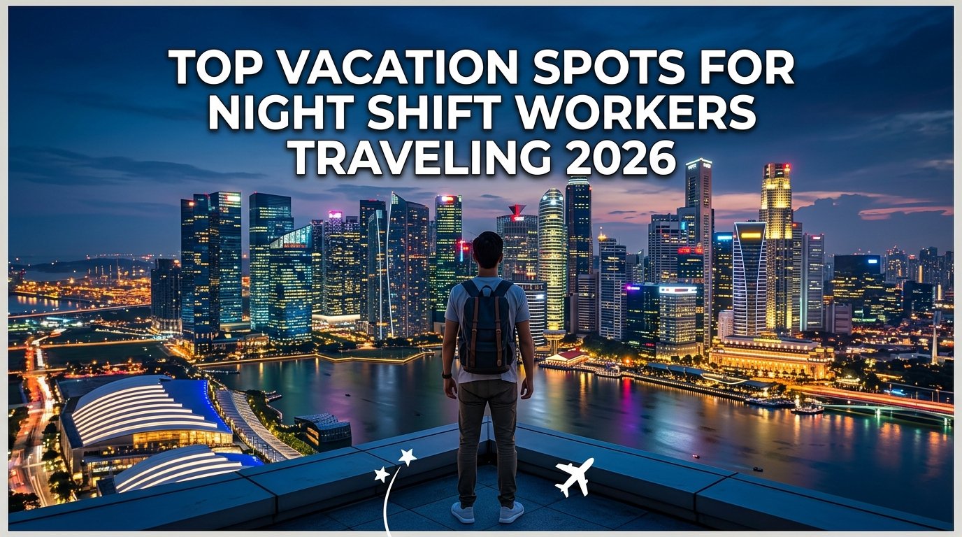 Top Vacation Spots for Night Shift Workers Traveling